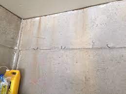 The strips usually run vertically along the wall. How To Put Drywall Over Garage Uneven Concrete Wall Home Improvement Stack Exchange
