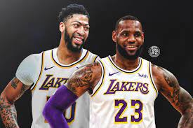 2k20 Anthony Davis Lebron First Screenshot Google Search Anthony Davis Nba Basketball Los Angeles Lakers
