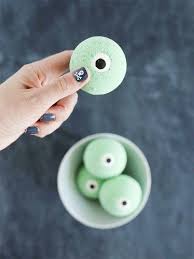 But not just any bath. Cyclops Monster Diy Halloween Bath Bombs Shrimp Salad Circus