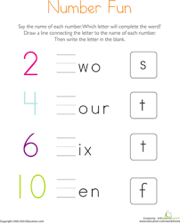 Hi teachers and families today we are sharing this set of missing letters worksheets. Write The Missing Letter Numbers Worksheet Education Com