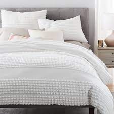 West elm organic braided matelasse duvet cover queen stone white 250 count. Candlewick Duvet Cover Shams Bed Linens Luxury Modern Duvet Covers Duvet Cover Master Bedroom