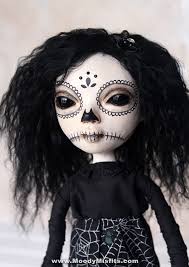 Day Of The Dead Doll - Beautiful Handmade Dolls