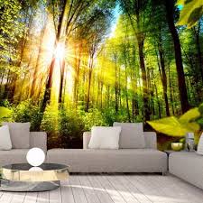 Vlies Fototapete Wald Sonne Landschaft Natur Tapete Xxl Wohnzimmer B B 0248 A A Fototapete Wald Fototapete Wald Tapete