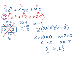 Factoring the greatest common factor. Showme Factoring X Method