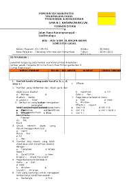 Daftar menu bahasa indonesia yang akan jadi mahal jika di. Doc Latihan Soal Witi Nugraha Academia Edu