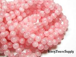 1 Strand 8mm Rose Quartz Beads Natural Stone Beads Pink Beads Semi Precious Beads Gemstone Beads Round Be Rose Quartz Beads Pink Beads Semi Precious Beads