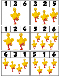 Sesame Street Clip Cards Sesame Street Crafts Sesame Street Lesson Plans For Toddlers