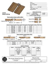 Product Drawings The James Wood Company Wood Slat Ceiling Wood Company Wood Ceilings