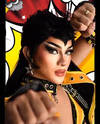 💥⚡️ ZAP! KA-POW! ⚡️💥 Not all heroes wear capes—some slay in latex and  lashes. Serving comic-book realness, fierce energy, and unstoppable power.  🦸‍♀️✨ Hair: Mama Janet Wardrobe Made By: @swaynofficial Shoot By: @