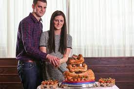 Create a delicious yorkshire and pair it with a traditional english dinner. Aunt Bessie S Creates Three Tier Yorkshire Pudding Wedding Cake