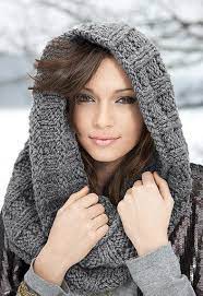 Hoods And Hoodies Knitting Patterns Super Bulky Yarn Knitting Patterns Crochet Hooded Scarf Knitting