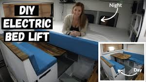 Rv 5th wheel landing gear contains all the accessories as well as mounting options. Diy Electric Bed Lift System Ambulance Expedition Vehicle Youtube