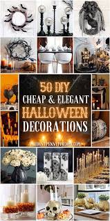 50 Cheap And Elegant Halloween Decorations In 2020 Elegant Halloween Decor Cheap Diy Halloween Decorations Classy Halloween