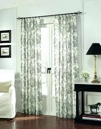 Try choosing a window treatment that looks good but does not affect the functionality of sliding glass doors. Curtains For Sliding Glass Doors With Vertical Blinds Lace Grommet Drapes French Door Window Treatments Sliding Door Curtains French Doors Interior