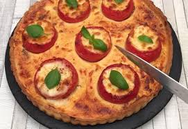 Tarte Tomate Mozza La Tarte De L Ete Tarte Tomate Tomates Mozza Tarte Tomate Mozzarella