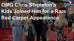Chris and morgane stapleton are famously private about their five children. Chris Stapleton S Kids Joined Him For Rare Red Carpet Appearance Youtube