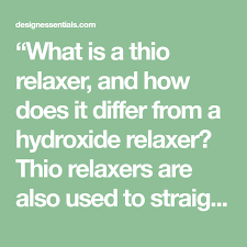What Is A Thio Relaxer And How Does It Differ From A Hydroxide Relaxer Thio Relaxers Are Also Used To Straighten Hair The Prima Relaxer Hair Relaxers Hair