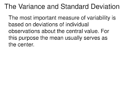 How to write a c program to calculate standard deviation, mean, and variance with an example?. Ppt The Variance And Standard Deviation Powerpoint Presentation Free Download Id 5769371