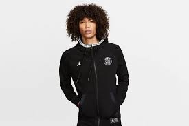The nike jordan x psg collection. Paris Saint Germain X Jordan Brand Wings Jacket Release Hypebeast