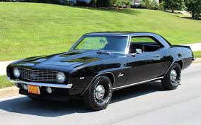 Image result for Tuxedo Black 1969 Camaro