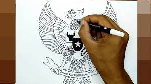 Sertakan penjelasan arti dan makna lambang garuda pancasila! Cara Menggambar Burung Garuda Dengan Mudah Youtube