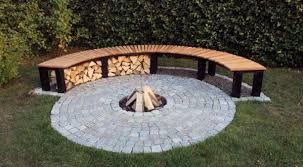 Check the bench for level and height, then remove it and adjust the soil levels as necessary. Top 60 Best Outdoor Fire Pit Seating Ideas Backyard Designs