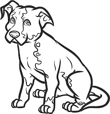 If your kids are into cartooning they will love this one for sure. Dog Sitting Drawing Draw Dog Sitting Down Full Size Png Download Seekpng