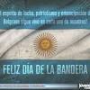 Hoy celebramos el día de la bandera nacional, aunque en verdad no se trate del aniversario de su creación (fue un 27 de febrero) sino salve, argentina, bandera azul y blanca, jirón del cielo en donde reina el sol; 1