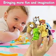 Finger Puppets For Kids Ages 4-8 54PCS Finger Puppets