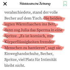 Ihre beschreibung lässt vermuten, dass sie hier die methoden der intrauterinen oder intrazervikalen befruchtung (iui und ici) für den heimgebrauch nachbauen wollen. Kunstliche Befruchtung Zuhause Schlafzimmer Trendet Blendle Kunstliche Befruchtung Zuhause Schlafzimmer Szmagazin Blendle De Scoopnest