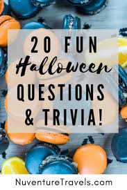 There are only so many tricks a facilitators can pull from a hat. 20 Fun Halloween Ice Breakers Trivia Nuventure Travels