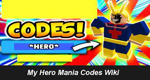 Custom channels (such as the homebrew channel) do not usually follow these codes, and no 00000001 titles use them (because they are unneeded). My Hero Mania Codes Wiki Feb 2021 Redeem Rewards