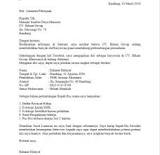 Contoh surat lamaran kerja untuk perusahaan tulis tangan. 9 Contoh Surat Lamaran Kerja Di Pt Sebagai Karyawan 2020 Lengkap