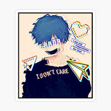 Share the best gifs now >>>. Error Glitch Sad Anime Boy Greeting Card By Simouser Redbubble
