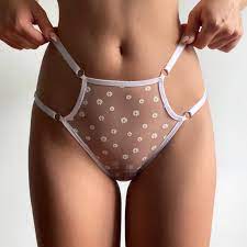 Open Panty Crotchles Bikini Lingerie See Through Uncensored - Etsy Israel