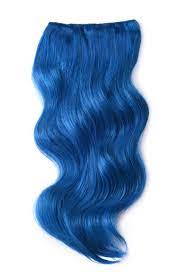 New hairband hairtalk halo blue ombre 100% human hair extensions 20 3/bl. Blue Hair Extensions Clip Ins Blue Bonded Extensions Uk Cliphair Uk