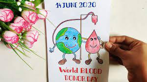 The holiday was adopted during the world health assembly in may 2005. World Blood Donation Day Easy Blood Donor Day Drawing Blood Donation Day Poster For Competition Youtube
