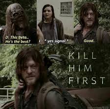 Season 9 Ep 13 The Daryl Versus Beta War Begins Walking Dead Season 9 The Walking Dead Fear The Walking Dead