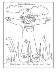 Halloween Autumn Colour By Number In French And Its Free From Kidsloveschool On Teachersno Halloween Coloring Halloween Worksheets Halloween Coloring Pages