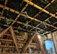 Tiki bar ceiling ideas for a unique look