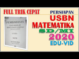 We did not find results for: Persiapan Usda Usbn Matematika Sd Mi 2021 Pembahasan Full Trik Youtube