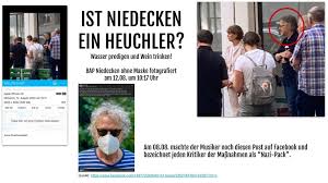 Eine beispiellose karriere also, die wolfgang niedecken trotz, oder gerade wegen seiner treue zur kölschen mundart da hingelegt hat. Dave Brych On Twitter Ist Wolfgang Niedecken Ein Heuchler Wasser Predigen Und Wein Trinken Bap Niedecken Ohne Maske Fotografiert Am 12 08 Um 10 17 Uhr Ich Denke Der Niedecken Sollte Aufpassen Mit Welchem
