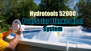 It was fairly easy to do and. Hydrotools 52000 By Swimline Above Ground Swimming Pool Solar Blanket Reel Install Review Youtube