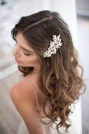 Odette Comb Gold Bridal Hair Down Wedding Hair Clips Bride Hair Accessories