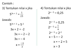 Menentukan nilai dari penjumlahan logaritma. Soal Jawab Eksponen Dan Logaritma Kumpulan Contoh Surat Dan Soal Terlengkap