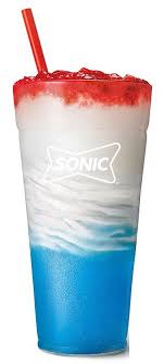 Sonic red bull cherry limeade slush review! Sonic Scrapped Its Red White And Blue Slushie Wral Com