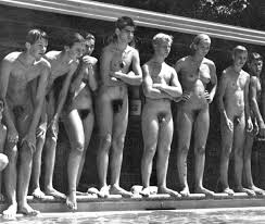 Stimulating Vintage Nude Swimmers - Embracing the Natural State