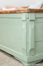 As a result, you can choose a bedroom set, for example, and get the matching hardwood hope chest. Upcycled Chest To Coffee Table Houseful Of Handmade