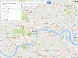 Create a distance and time radius maps with maptive's radius tool. How To Draw A Radius On A Map Traveltime Blog