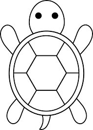 How to draw hello kitty (new lesson with color). Cute Colorable Turtle Free Clip Art Turtle Coloring Pages Turtle Crafts Turtle Quilt